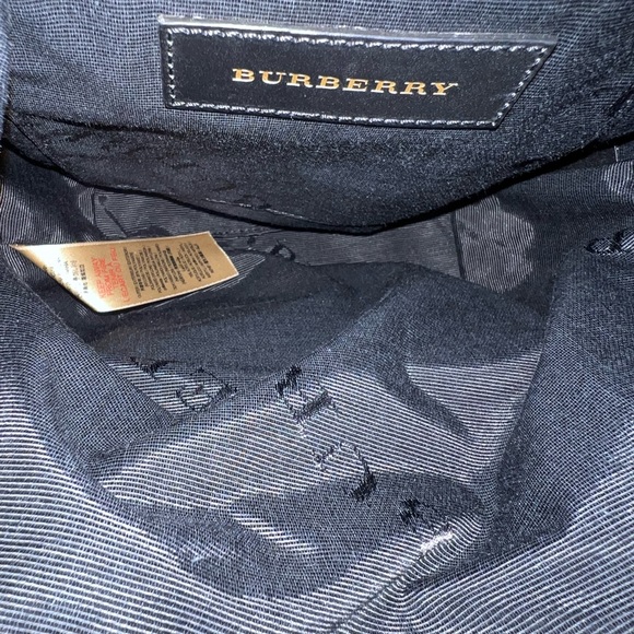 Burberry Crossbody Rucksack Black Nylon Logo Backpack - Picture 12 of 16